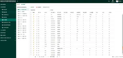 集团合同费用管理系统截图 1
