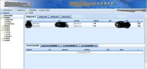 公司销售及仓库管理系统截图 1
